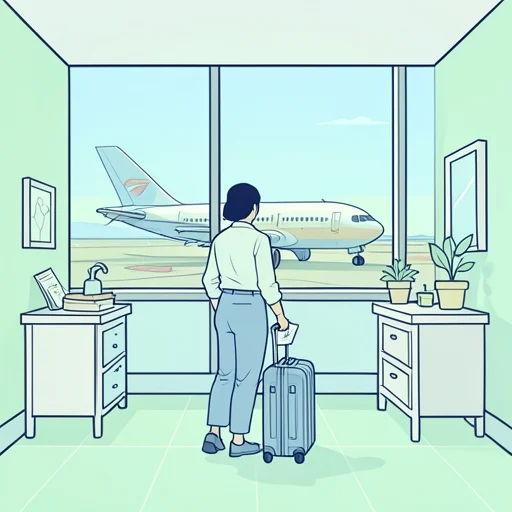 あちこち旅行した - Bildwörterbuch