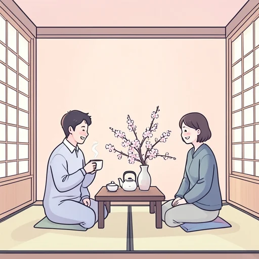 あなたが来てくれて本当に嬉しい - Bildwörterbuch