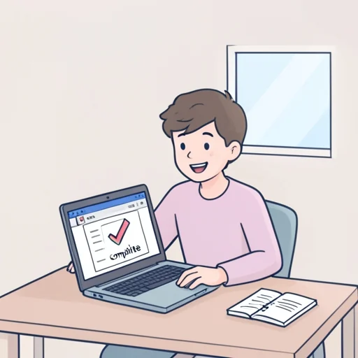 案外簡単にできました - Bildwörterbuch