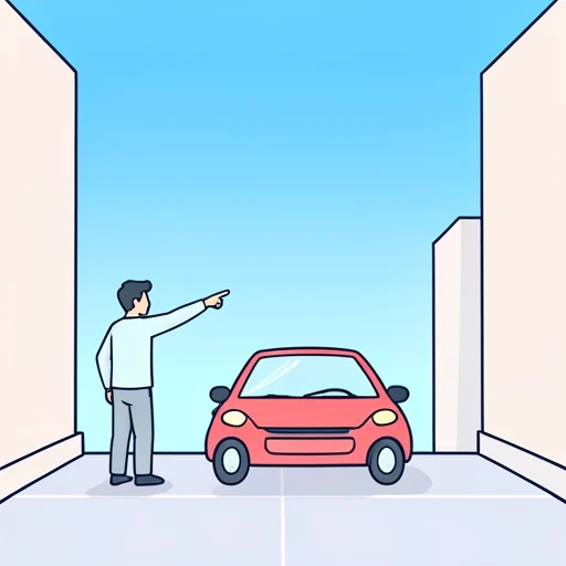 あれは車です。 - Dicionário ilustrado