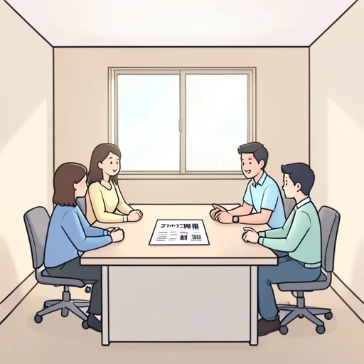 新しい計画を中心に話し合いが進められた - Từ điển minh họa