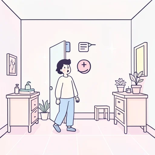 新しい店に入ってみたところ思ったより静かだった - Illustrated Dictionary