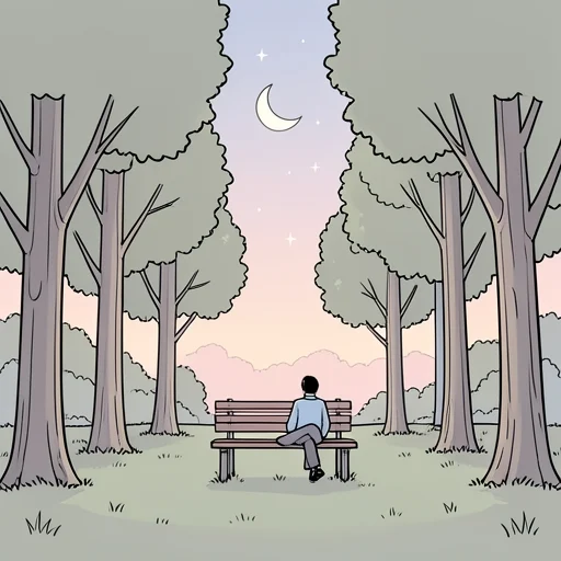 辺りが静かだ - Bildwörterbuch