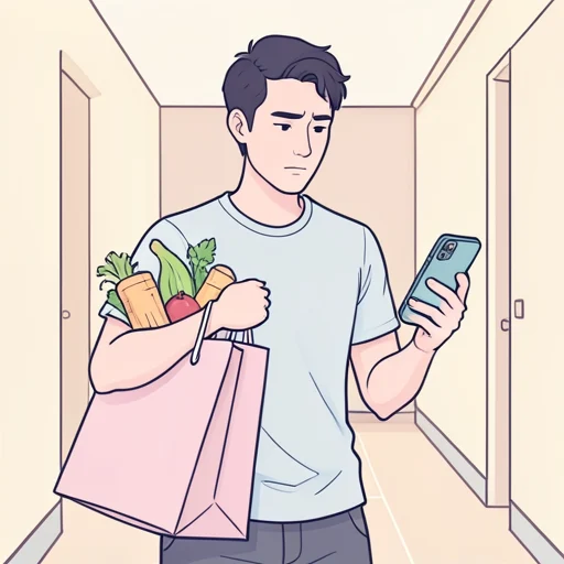 あとで電話していい？今ちょっと手が離せなくて - Bildwörterbuch