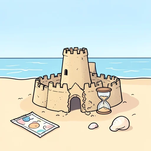 あと1週間で夏休みも残りわずかだ - Bildwörterbuch