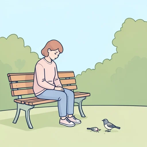 哀れな気持ちになった - Bildwörterbuch