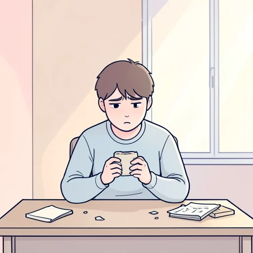 別に怒ってないけど、なんかモヤモヤする - Bildwörterbuch