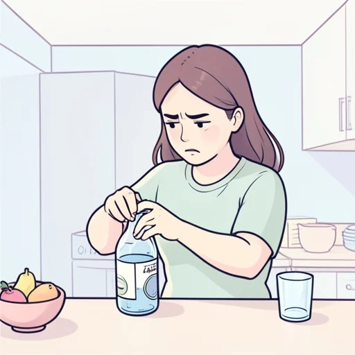瓶の蓋が開かない - Bildwörterbuch