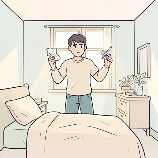 病気を克服して、以前より元気になった - Bildwörterbuch