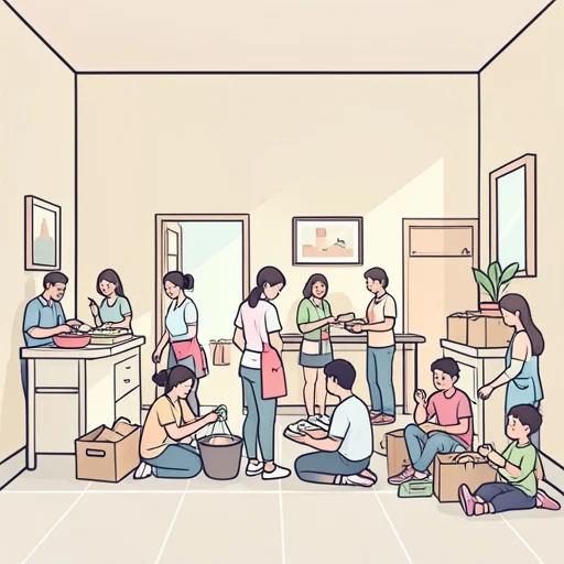 地域でのボランティア活動が盛んだ - Bildwörterbuch