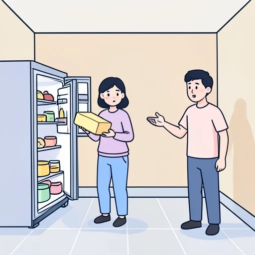 チーズってどのくらい日持ちするんだっけ？ - Bildwörterbuch