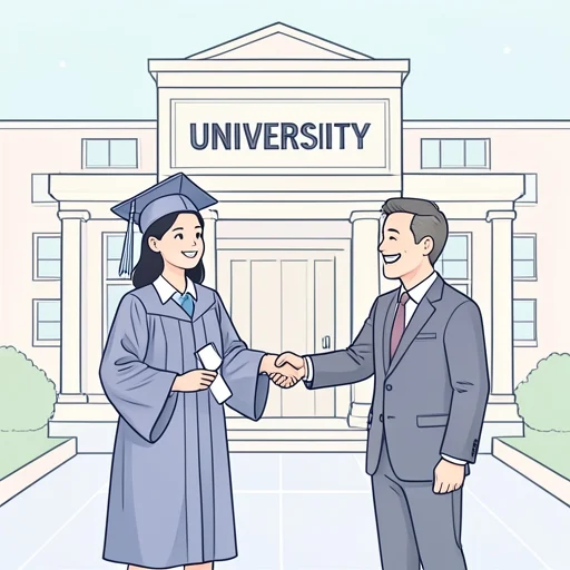 大学に入学した - Bildwörterbuch