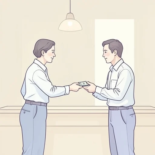代金を先に払ってください - Bildwörterbuch