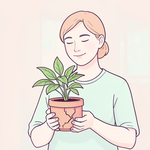 誰にでも欠点があるし、それでいいと思う - Bildwörterbuch