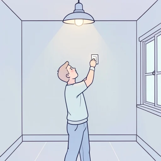 電気が消えました。 - Illustrated Dictionary