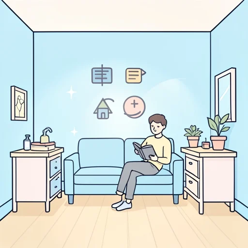 独身生活にも慣れてきちゃった - Bildwörterbuch