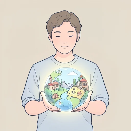 独特な世界観を持ってる - Bildwörterbuch