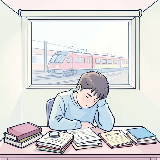 どんなに頑張っても追いつけない - Bildwörterbuch