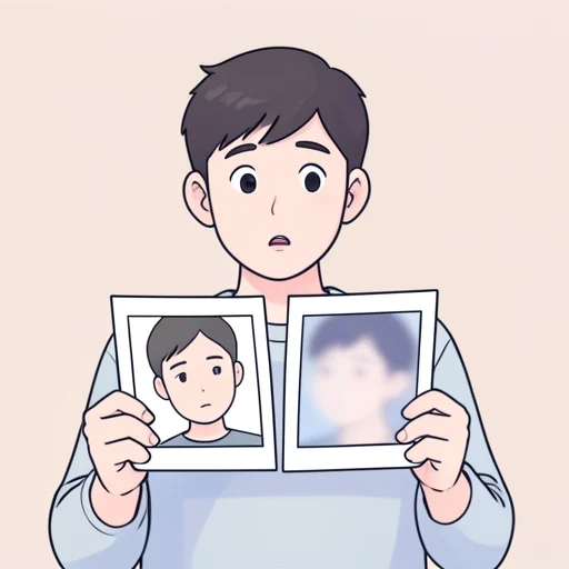 同一人物かどうか、写真で判断できる？ - Bildwörterbuch
