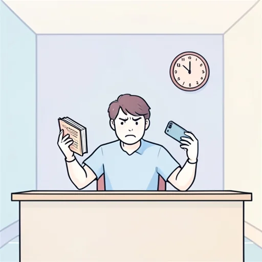 同時に二つのことはできない - Bildwörterbuch