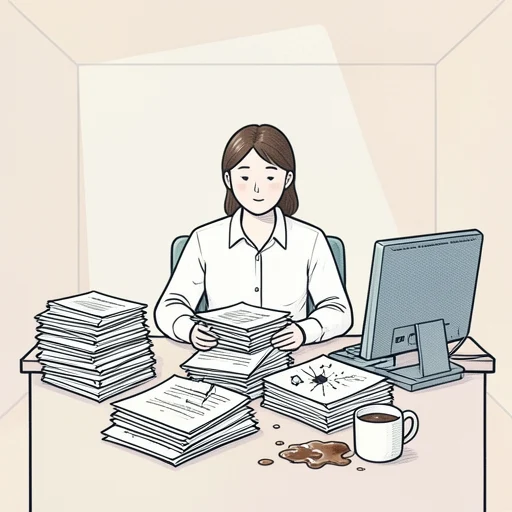 不幸が重なった - Bildwörterbuch