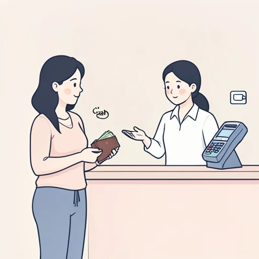 現金で払いたいんだけど、カードでもいい？ - Bildwörterbuch