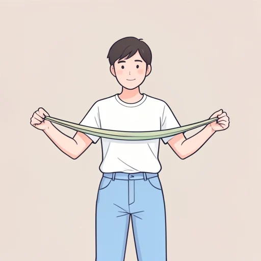 ゴムが予想以上に伸びた - Bildwörterbuch