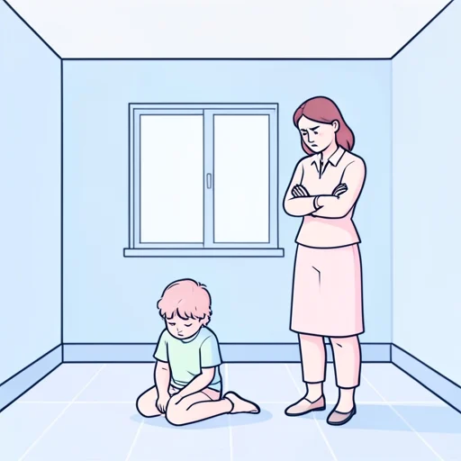 母に怒られた - Bildwörterbuch
