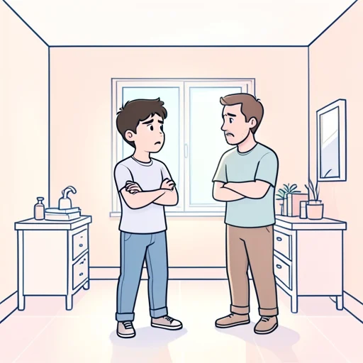 反抗期ってやっぱり存在しますよね - Bildwörterbuch