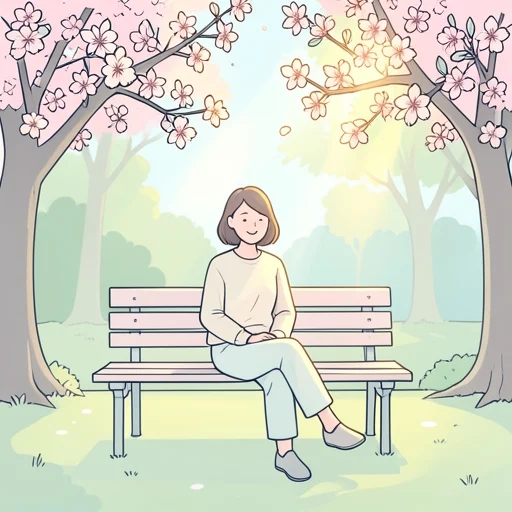 春は暖かくなります。 - Dizionario illustrato