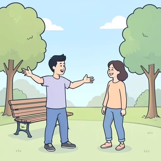 久しぶり！元気だった？会いたかったよ - Bildwörterbuch