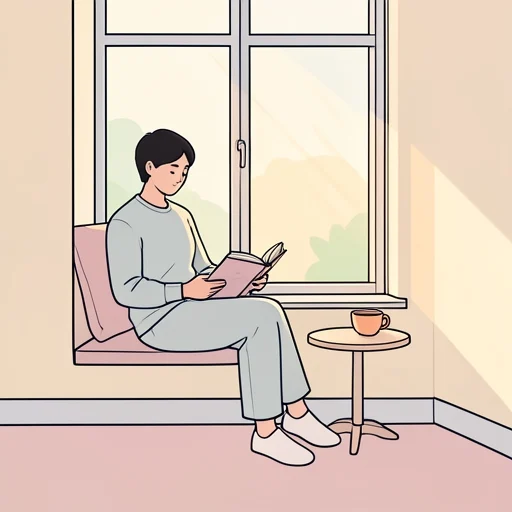 独りでいる時間が好き - Bildwörterbuch