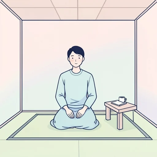膝をついて座って - Bildwörterbuch