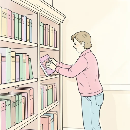 本を棚に戻してくれ - Bildwörterbuch