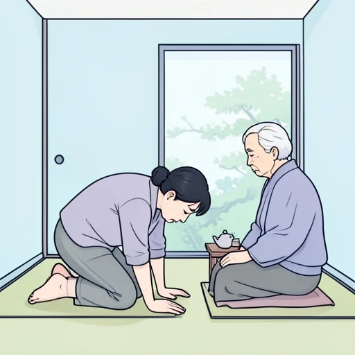本当にごめんなさい、もう二度としないから - Bildwörterbuch