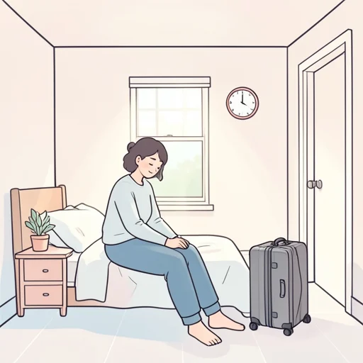 行けないことはないが今日は少し疲れている - 그림 사전