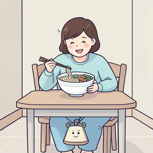 いくら食べても太らない - Bildwörterbuch