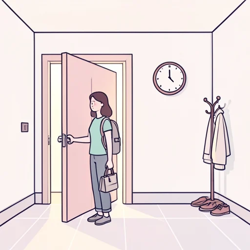 今から出かけるところです。 - Illustrated Dictionary