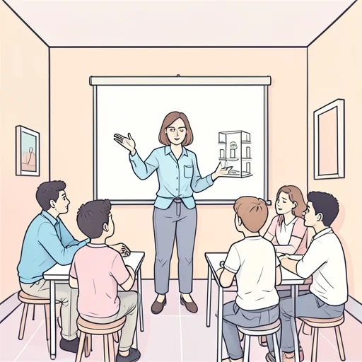 一般の人に説明する - Bildwörterbuch