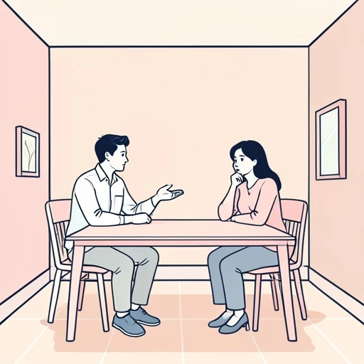 一方的に決めないで - Bildwörterbuch