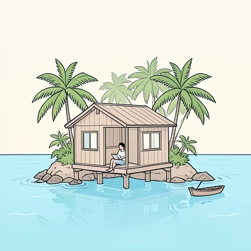 いつか沖縄の島でゆっくり暮らしたい - Bildwörterbuch