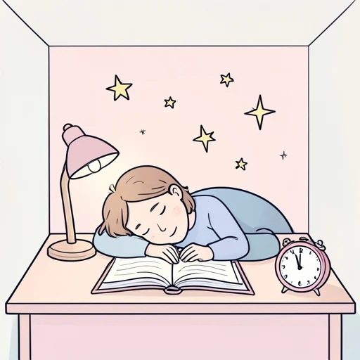 いつの間にか眠ってた - Bildwörterbuch