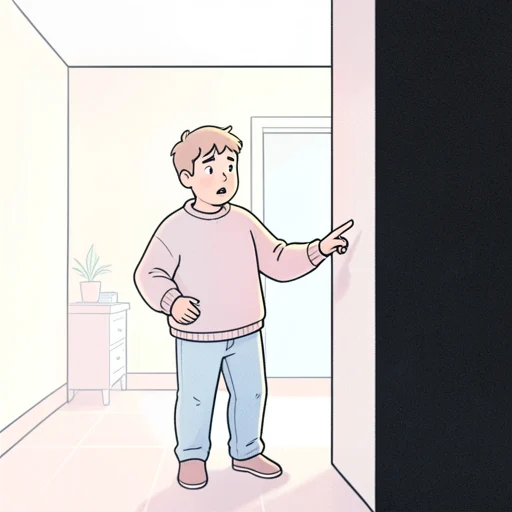 嫌なことの境目っていつなのか、自分でもわからない - Bildwörterbuch
