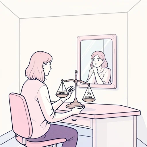 自分で判断するしかない - Bildwörterbuch