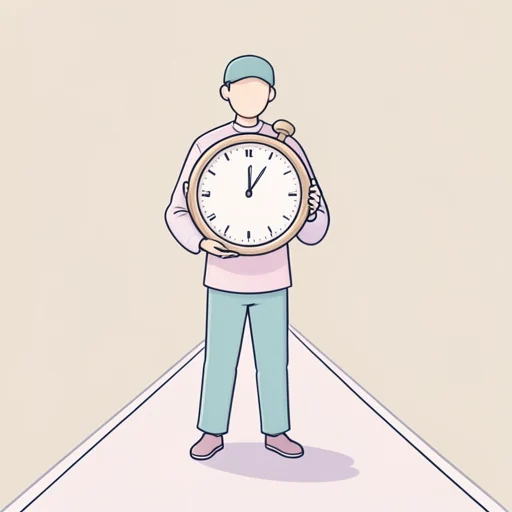 時間があるから行きます。 - イラスト辞典