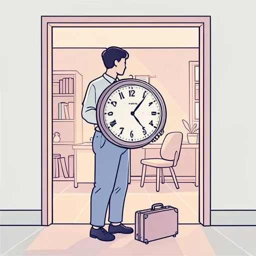時間がないので今日は帰らざるを得ない - Dictionnaire illustré