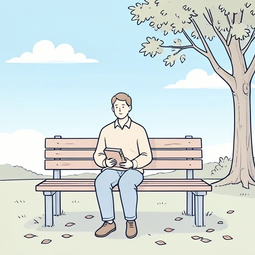 時間が経つにつれて気持ちが落ち着いてきた - Dictionnaire illustré