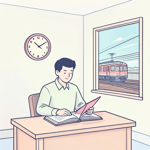 時間の流れが速い - Bildwörterbuch