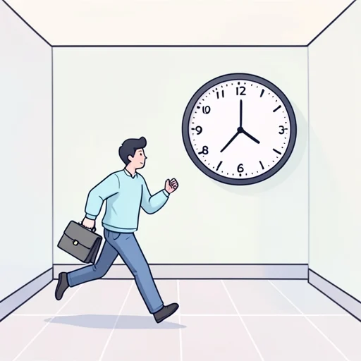 時間制限があるので急いでください - Bildwörterbuch