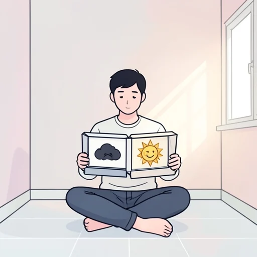 人生には苦も楽もある - Bildwörterbuch